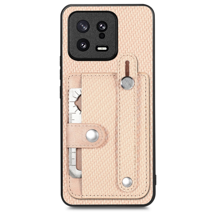 Wristband Kickstand Card Wallet Back Phone Case with Tool Knife