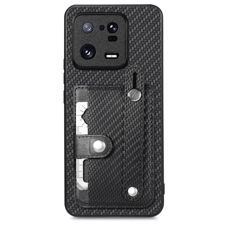 Wristband Kickstand Card Wallet Back Phone Case with Tool Knife