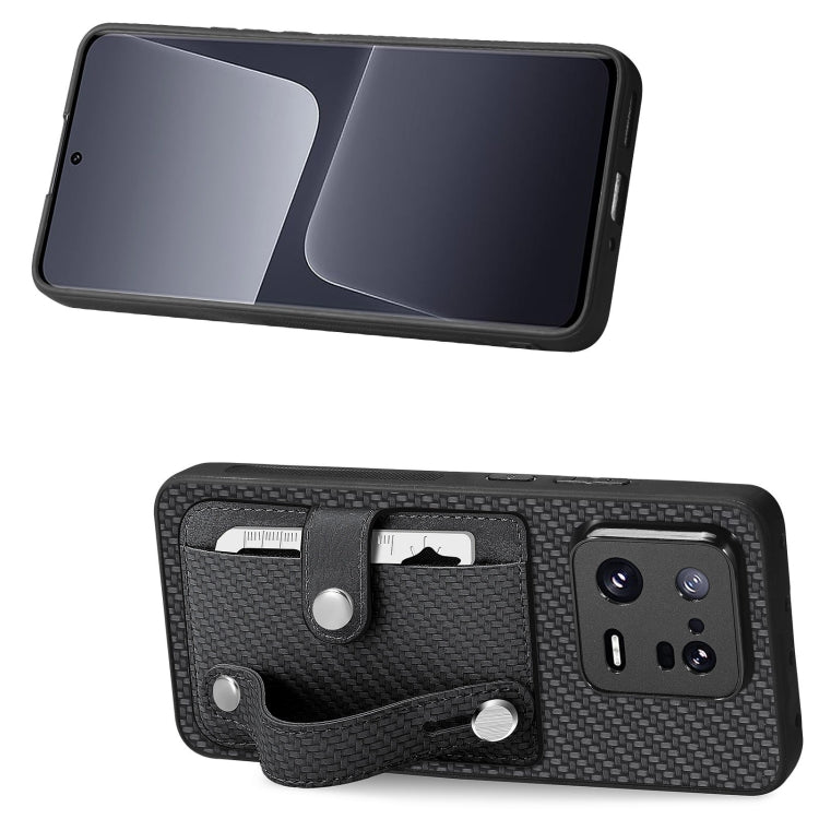 Wristband Kickstand Card Wallet Back Phone Case with Tool Knife