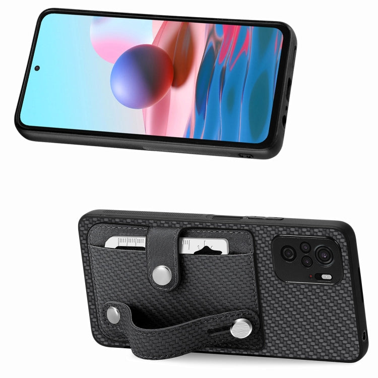 Wristband Kickstand Card Wallet Back Phone Case with Tool Knife