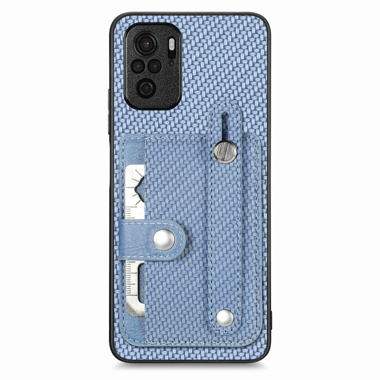 Wristband Kickstand Card Wallet Back Phone Case with Tool Knife