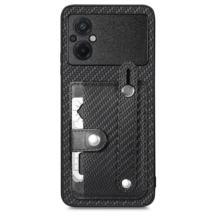 Wristband Kickstand Card Wallet Back Phone Case with Tool Knife