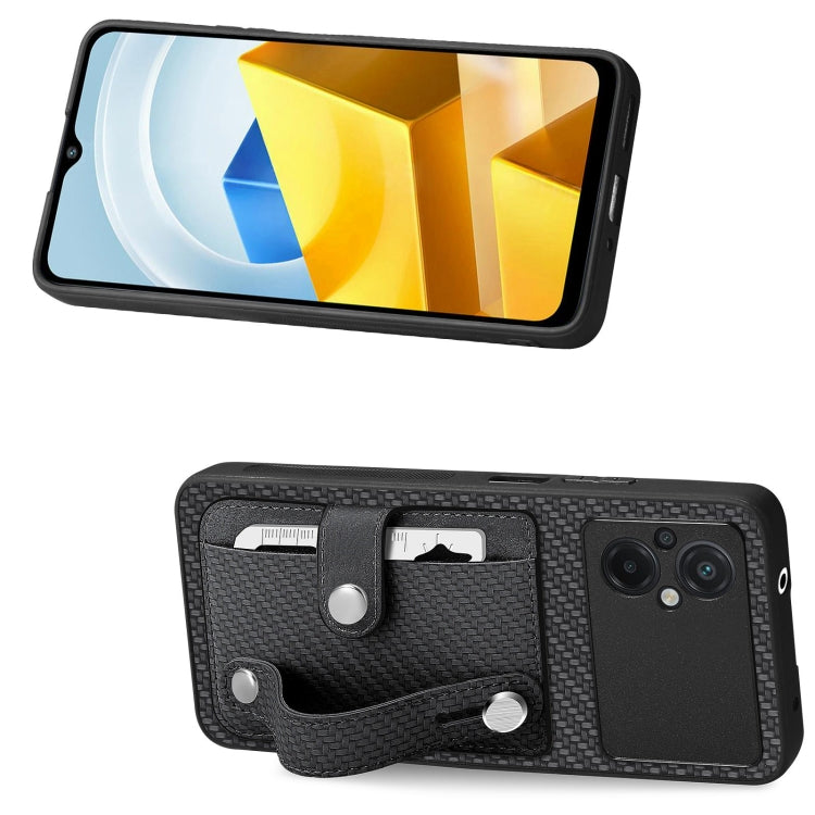 Wristband Kickstand Card Wallet Back Phone Case with Tool Knife