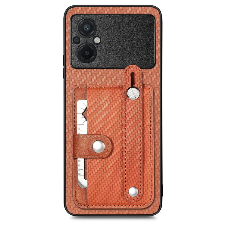 Wristband Kickstand Card Wallet Back Phone Case with Tool Knife