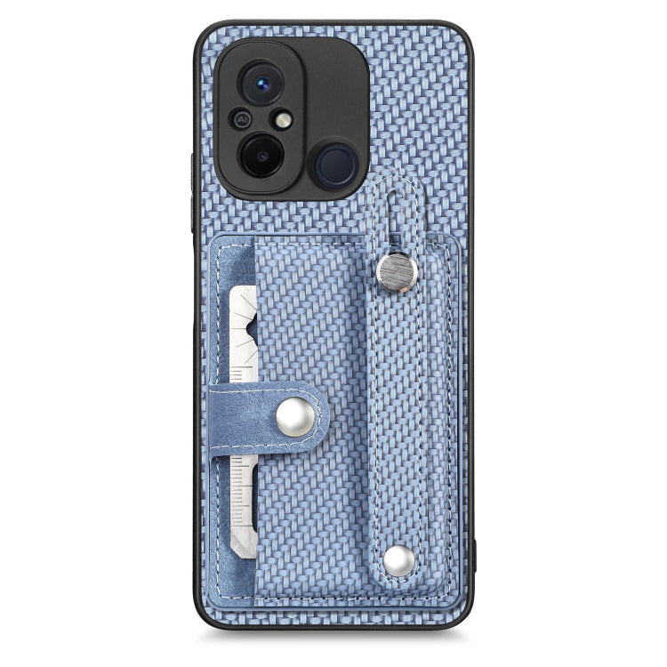 Wristband Kickstand Card Wallet Back Phone Case with Tool Knife