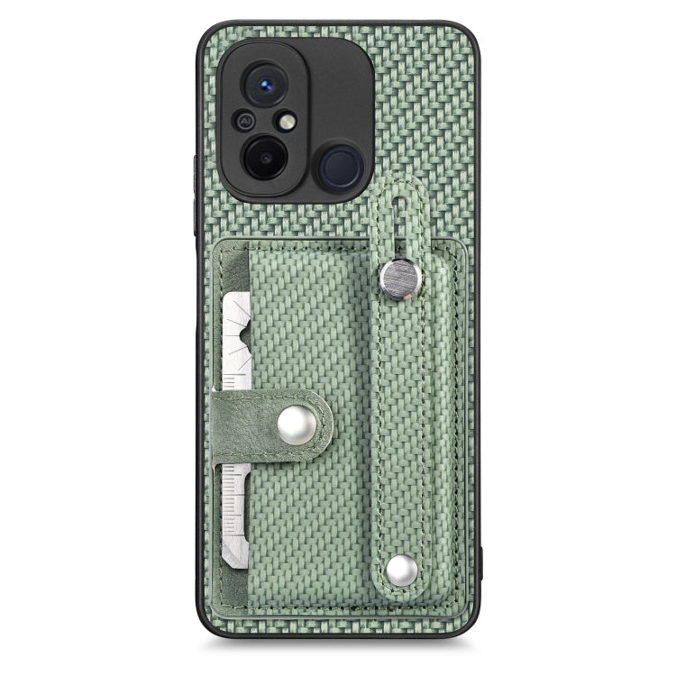 Wristband Kickstand Card Wallet Back Phone Case with Tool Knife