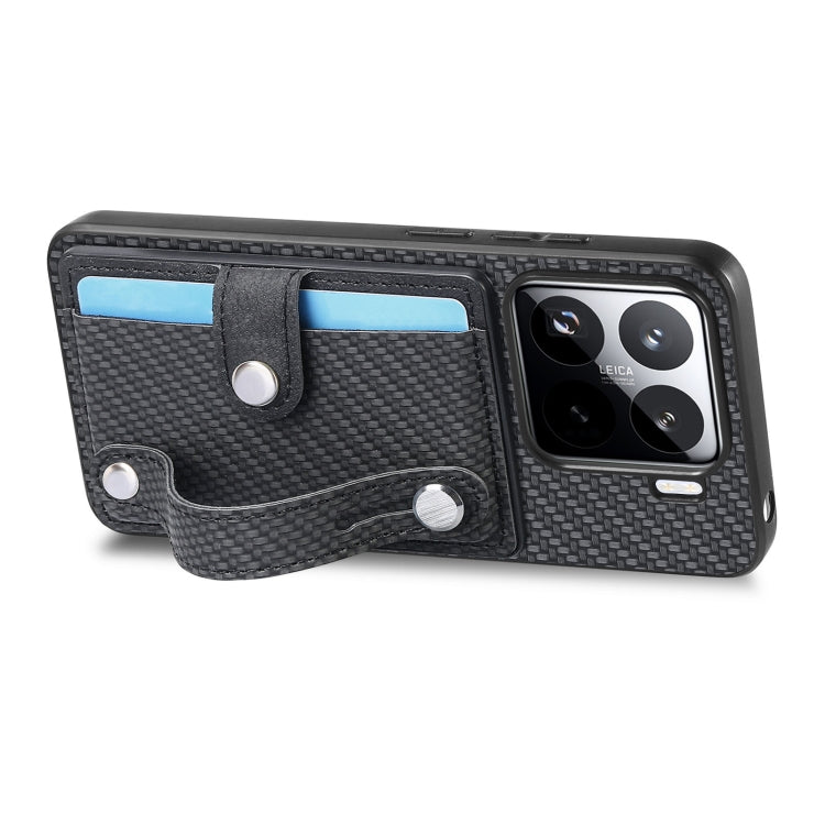 Wristband Kickstand Card Wallet Back Phone Case with Tool Knife