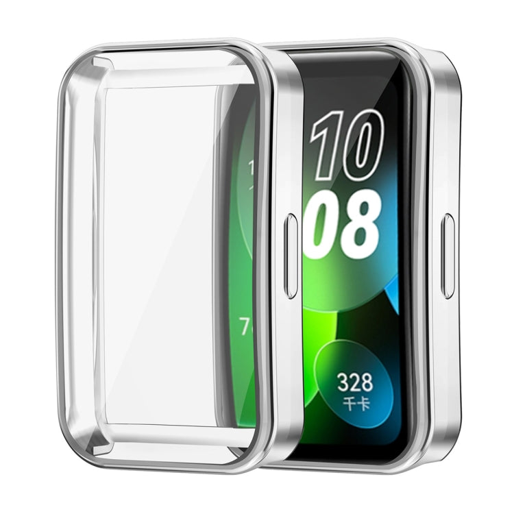 ENKAY Hat-Prince Full Coverage Electroplated Soft TPU Case with Screen Protection, For Huawei Band 10 / 9 / 8