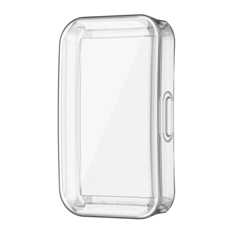 ENKAY Hat-Prince Étui de montre transparent en TPU souple avec protection d'écran pour Huawei Band 8/9