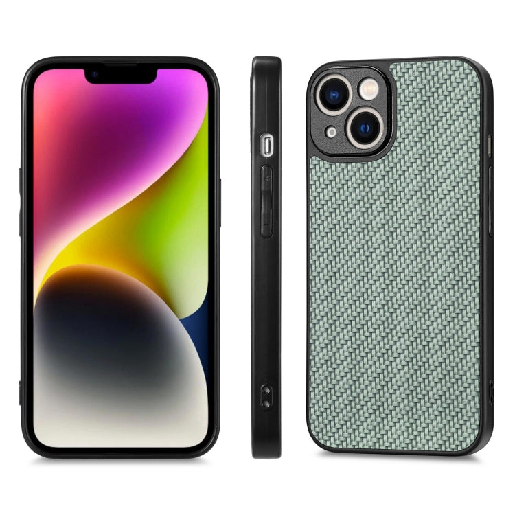 Carbon Fiber Texture Leather Back Phone Case, For iPhone 12, For iPhone 12 Pro, For iPhone 12 Pro Max, For iPhone 11