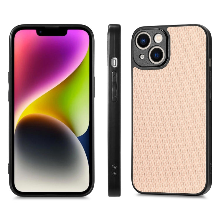 Carbon Fiber Texture Leather Back Phone Case, For iPhone 12, For iPhone 12 Pro, For iPhone 12 Pro Max, For iPhone 11