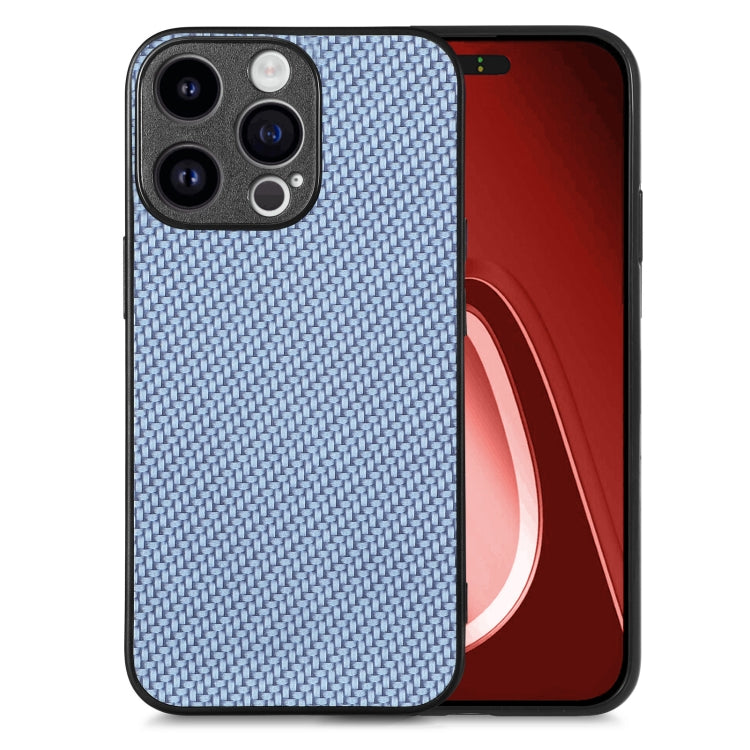 Carbon Fiber Texture Leather Back Phone Case, For iPhone 15 Pro Max, For iPhone 14 Pro, For iPhone 15 Pro, For iPhone 14 Plus