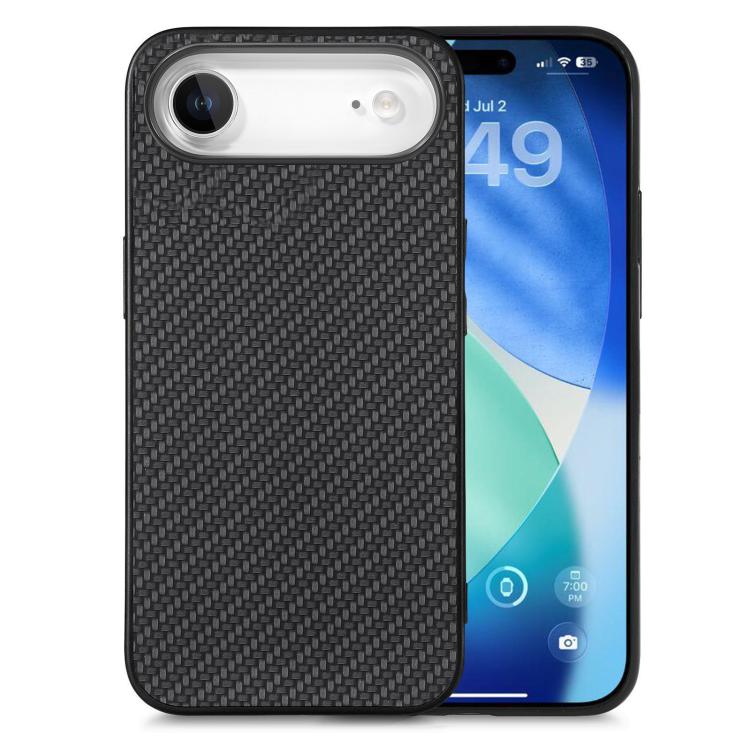 Carbon Fiber Texture Leather Back Phone Case, For iPhone 15 Pro Max, For iPhone 14 Pro, For iPhone 15 Pro, For iPhone 14 Plus
