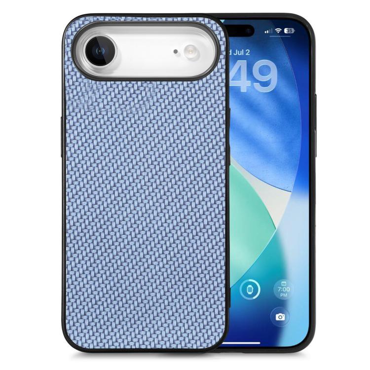 Carbon Fiber Texture Leather Back Phone Case, For iPhone 15 Pro Max, For iPhone 14 Pro, For iPhone 15 Pro, For iPhone 14 Plus