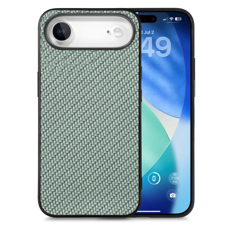Carbon Fiber Texture Leather Back Phone Case, For iPhone 15 Pro Max, For iPhone 14 Pro, For iPhone 15 Pro, For iPhone 14 Plus