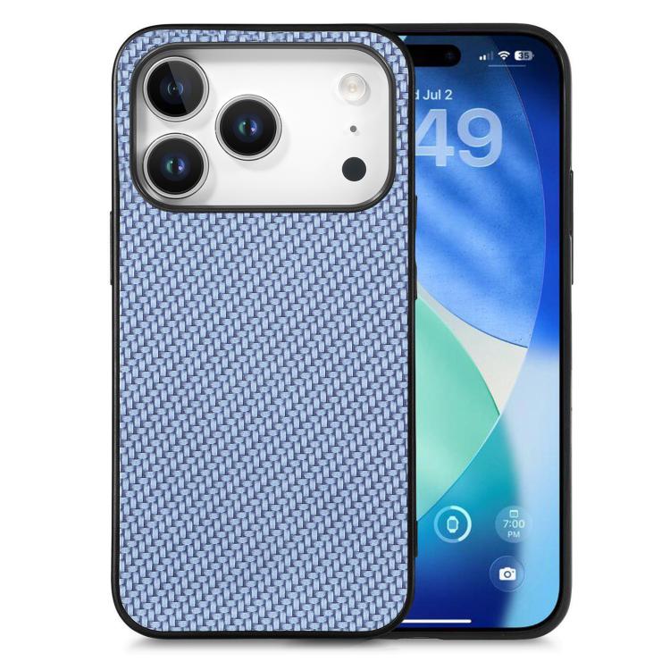 Carbon Fiber Texture Leather Back Phone Case, For iPhone 15 Pro Max, For iPhone 14 Pro, For iPhone 15 Pro, For iPhone 14 Plus