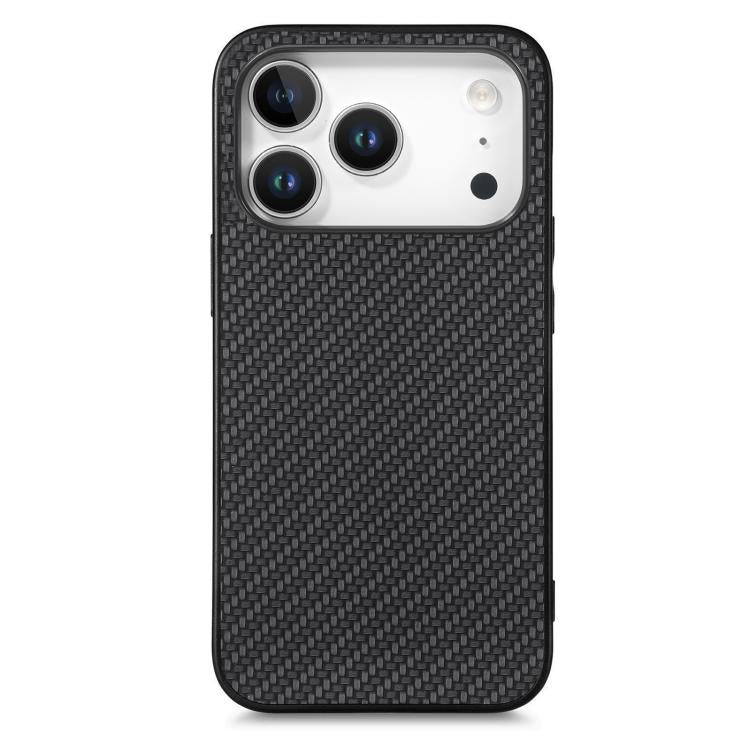 Carbon Fiber Texture Leather Back Phone Case, For iPhone 15 Pro Max, For iPhone 14 Pro, For iPhone 15 Pro, For iPhone 14 Plus