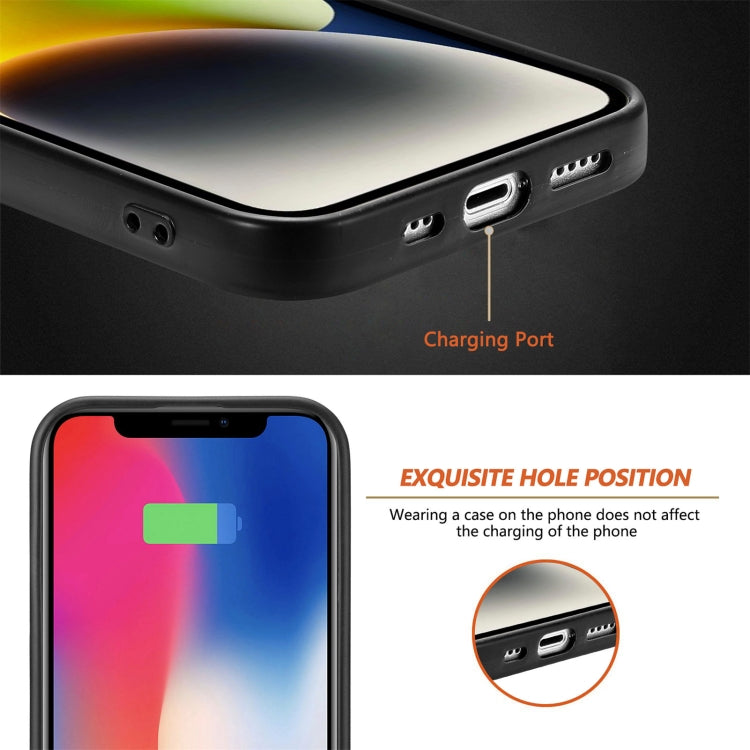 Carbon Fiber Texture Leather Back Phone Case, For iPhone 12, For iPhone 12 Pro, For iPhone 12 Pro Max, For iPhone 11