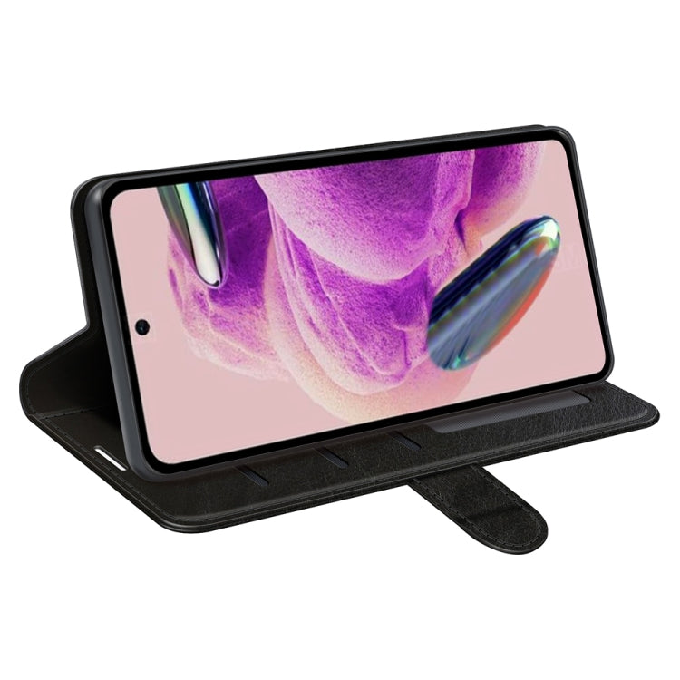 R64 Texture Horizontal Flip Leather Phone Case