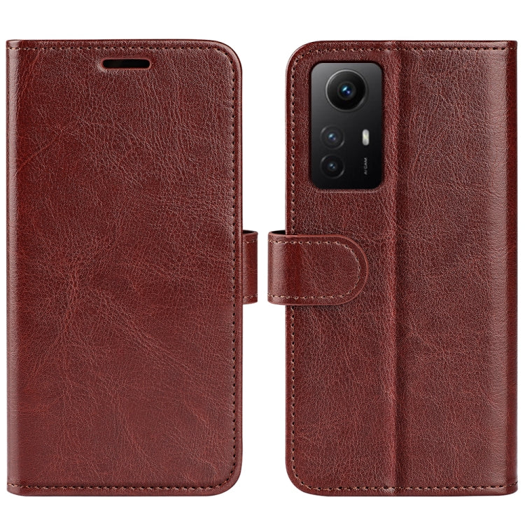 R64 Texture Horizontal Flip Leather Phone Case