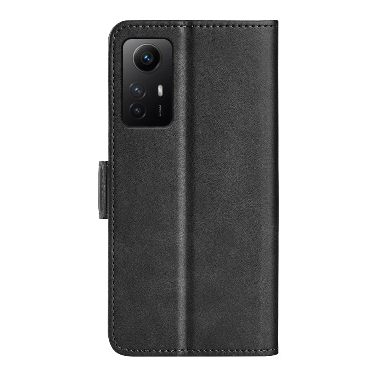 Dual-side Magnetic Buckle Horizontal Flip Leather Phone Case, For Redmi Note 12S