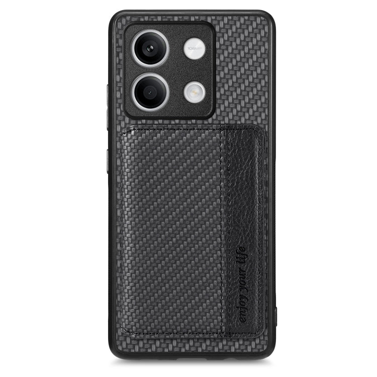 Carbon Fiber Magnetic Card Bag Phone Case