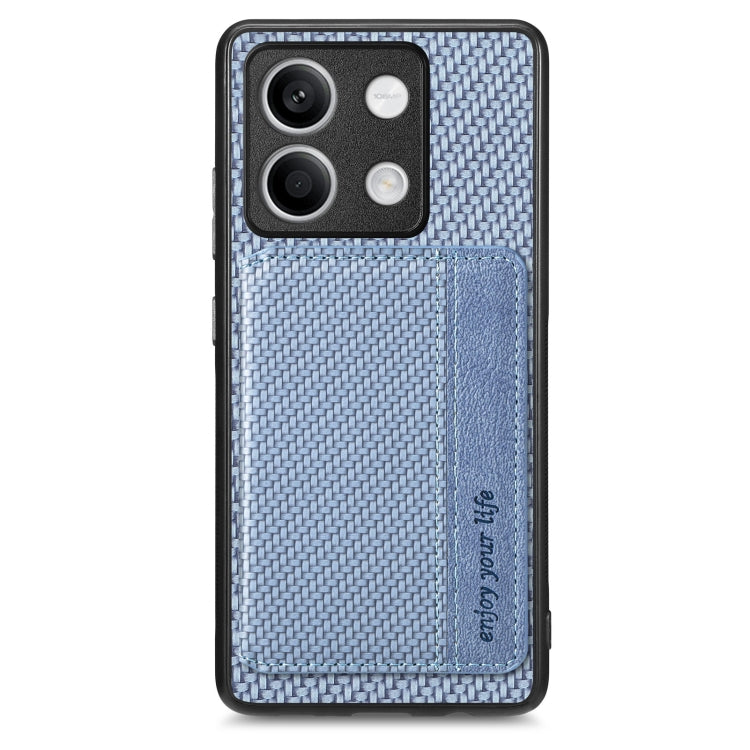 Carbon Fiber Magnetic Card Bag Phone Case