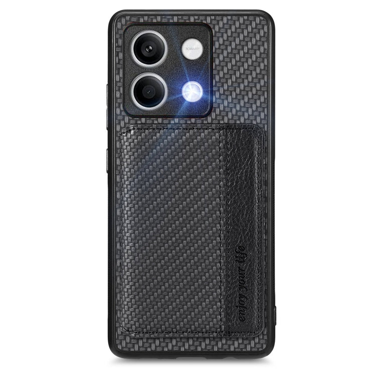 Carbon Fiber Magnetic Card Bag Phone Case