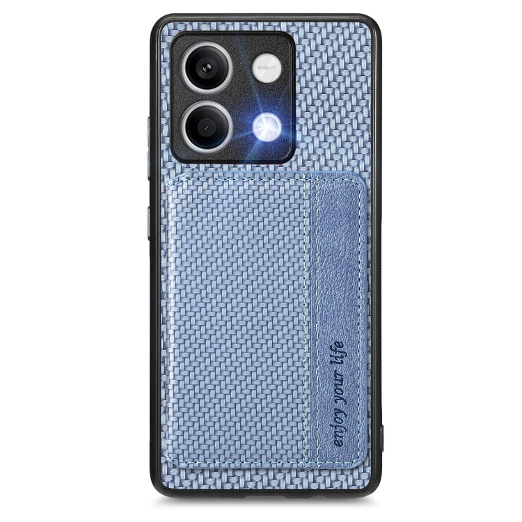 Carbon Fiber Magnetic Card Bag Phone Case