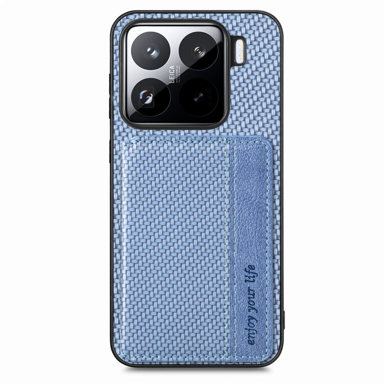 Carbon Fiber Magnetic Card Bag Phone Case