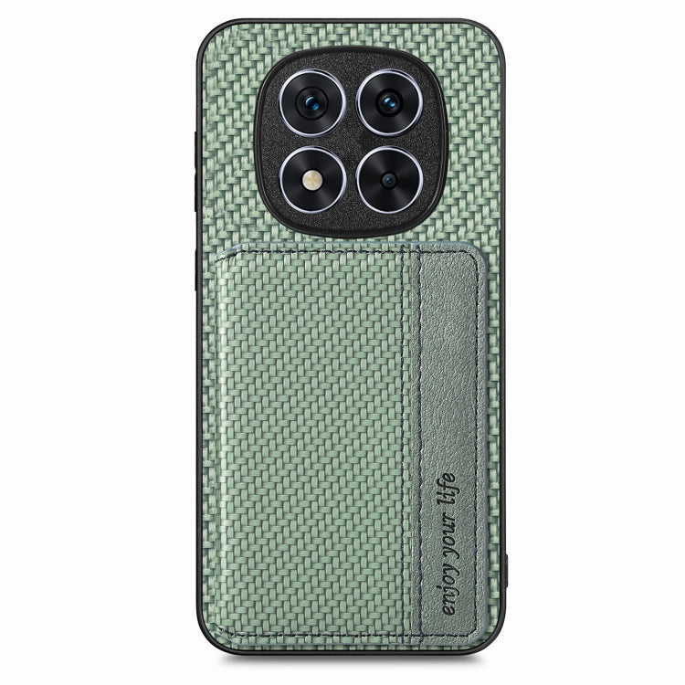 Carbon Fiber Magnetic Card Bag Phone Case