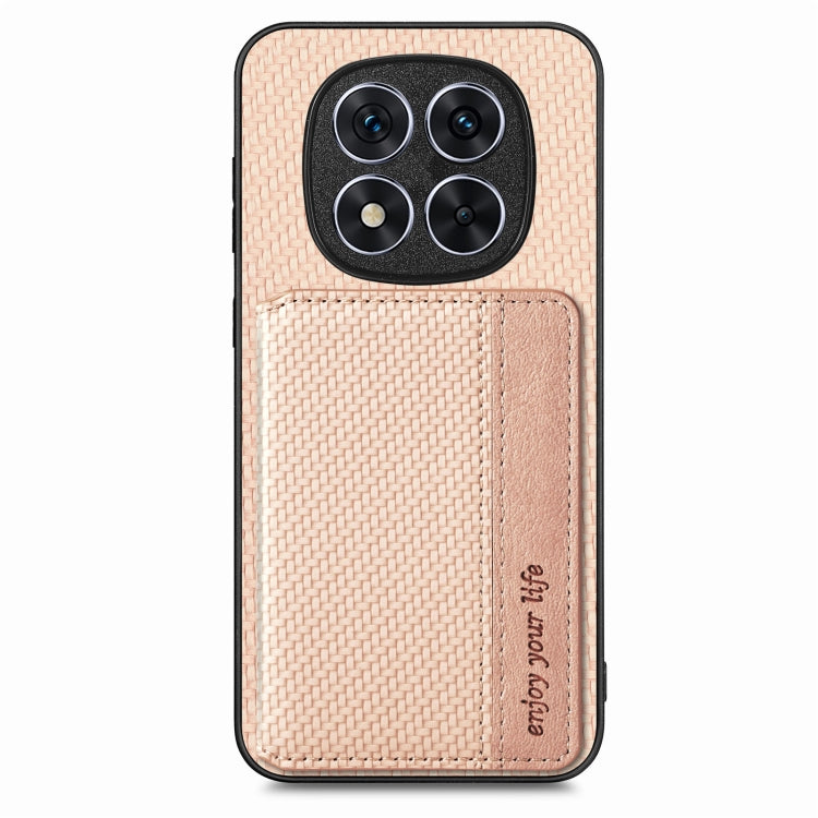 Carbon Fiber Magnetic Card Bag Phone Case