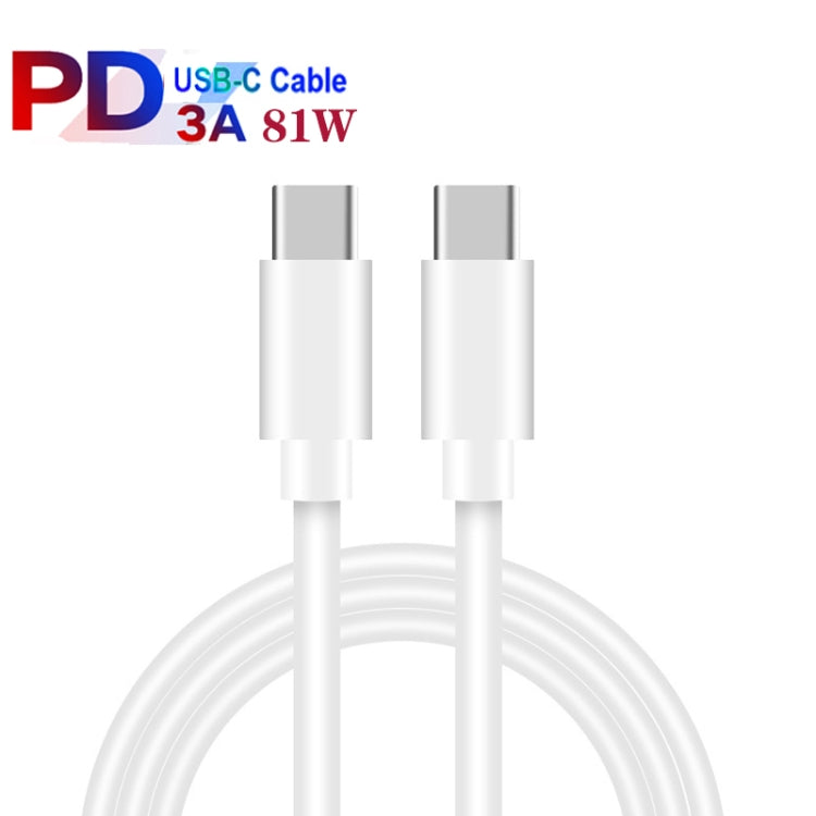 35W PD3.0 USB-C / Type-C Dual Port Charger with Type-C to Type-C Data Cable, US Plug, US Plug + 1m Type-C Cable, US Plug + 2m Type-C Cable