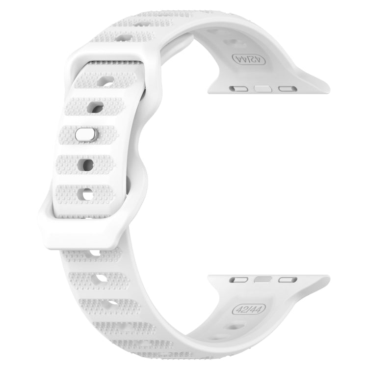 Reverse Buckle Dot Texture Silicone Watch Band, For Apple Watch 7 45mm, For Apple Watch SE 40mm