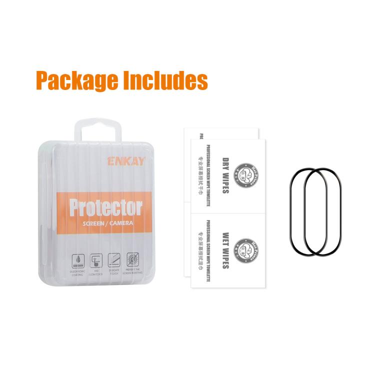 2pcs ENKAY ENKAY 3D Full Coverage Soft PC Edge PMMA HD Screen Film, For Xiaomi Smart Band 11 / 11 NFC, For Xiaomi Smart Band 11 Active, For Xiaomi Smart Band 10 Pro, For Redmi Watch 6, For Xiaomi Watch S4 41mm, For Redmi Watch Move                     ...