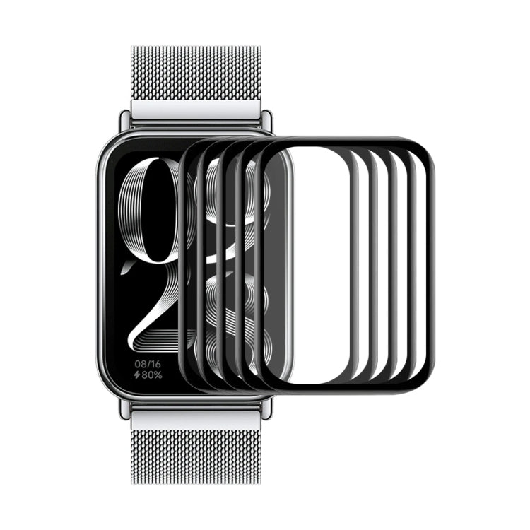 5pcs ENKAY ENKAY 3D Full Coverage Soft PC Edge PMMA HD Screen Film, For Xiaomi Watch S4 41mm, For Redmi Watch Move, For Xiaomi Smart Band 10, For Redmi Band 3, For Xiaomi Smart Band 9 Active, For Xiaomi Watch S4, For Xiaomi Smart Band 9 Pro������������...