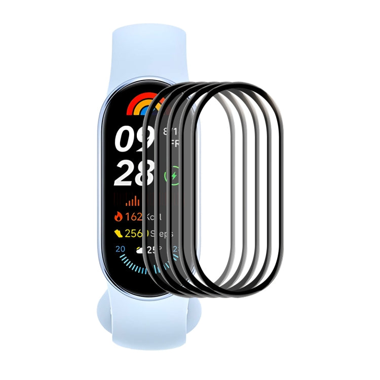 5pcs ENKAY ENKAY 3D Full Coverage Soft PC Edge PMMA HD Screen Film, For Xiaomi Watch S4 41mm, For Redmi Watch Move, For Xiaomi Smart Band 10, For Redmi Band 3, For Xiaomi Smart Band 9 Active, For Xiaomi Watch S4, For Xiaomi Smart Band 9 Pro������������...