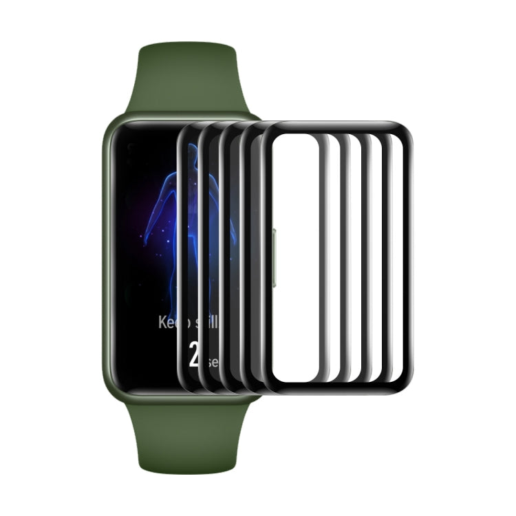 5pcs ENKAY ENKAY 3D Full Coverage Soft PC Edge PMMA HD Screen Film, For Xiaomi Watch S4 41mm, For Redmi Watch Move, For Xiaomi Smart Band 10, For Redmi Band 3, For Xiaomi Smart Band 9 Active, For Xiaomi Watch S4, For Xiaomi Smart Band 9 Pro������������...