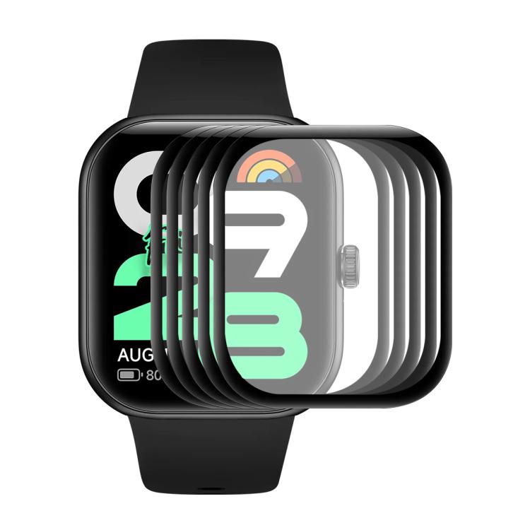 5pcs ENKAY ENKAY 3D Full Coverage Soft PC Edge PMMA HD Screen Film, For Xiaomi Watch S4 41mm, For Redmi Watch Move, For Xiaomi Smart Band 10, For Redmi Band 3, For Xiaomi Smart Band 9 Active, For Xiaomi Watch S4, For Xiaomi Smart Band 9 Pro������������...