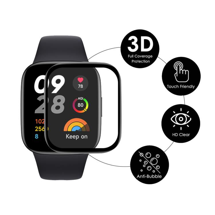 5pcs ENKAY ENKAY 3D Full Coverage Soft PC Edge PMMA HD Screen Film, For Redmi Watch 6, For Xiaomi Watch S4 41mm, For Redmi Watch Move, For Xiaomi Smart Band 10, For Redmi Band 3, For Xiaomi Smart Band 9 Active, For Xiaomi Watch S4                      ...