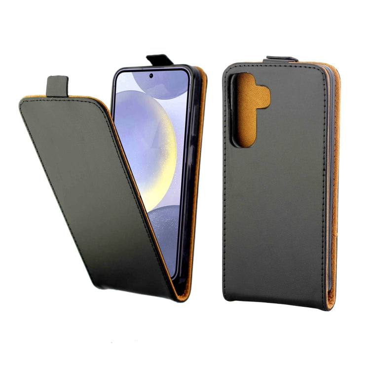 Vertical Flip Leather Case with Card Slot, For Samsung Galaxy A36 / A56 5G, For Samsung Galaxy A26 5G, For Samsung Galaxy S25 5G, For Samsung Galaxy S25+ 5G, For Samsung Galaxy S25 Ultra 5G, For Samsung Galaxy A16 5G, For Samsung Galaxy A06 4G         ...