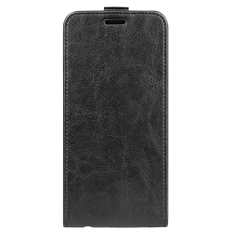 R64 Texture Single Vertical Flip Leather Phone Case, For iPhone 15 Pro, For iPhone 15 Plus, For iPhone 15