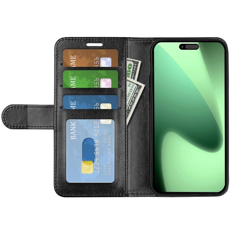 R64 Texture Horizontal Flip Leather Phone Case, For iPhone 16 Pro Max, For iPhone 16 Pro, For iPhone 16 Plus, For iPhone 16, For iPhone 16e, For iPhone 15 Pro Max