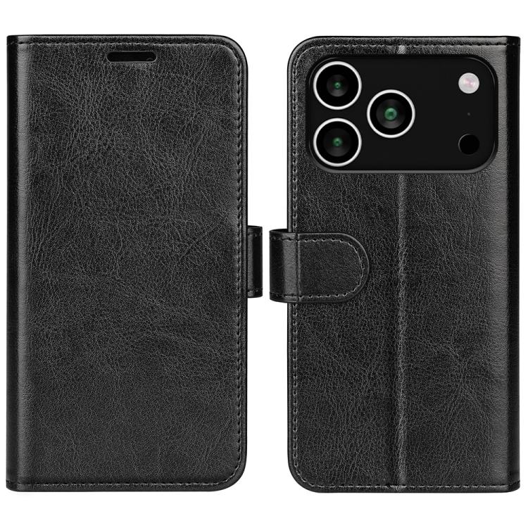 R64 Texture Horizontal Flip Leather Phone Case, For iPhone 16 Pro Max, For iPhone 16 Pro, For iPhone 16 Plus, For iPhone 16, For iPhone 16e, For iPhone 15 Pro Max