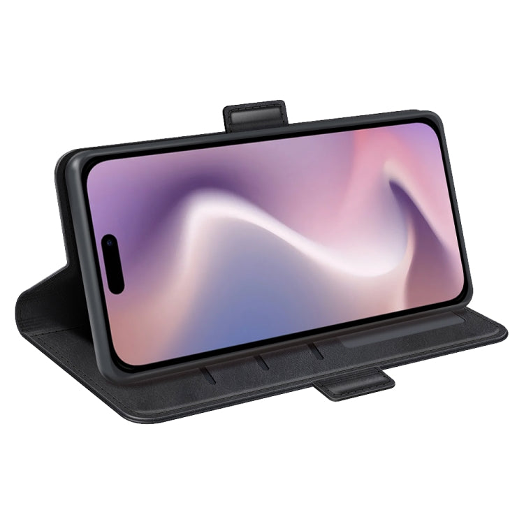 Dual-side Magnetic Buckle Horizontal Flip Leather Phone Case, For iPhone 16, For iPhone 15 Pro Max, For iPhone 15 Pro, For iPhone 15 Plus