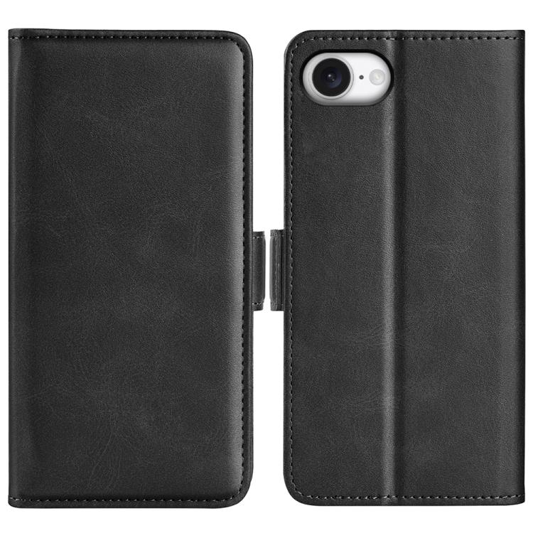 Dual-side Magnetic Buckle Horizontal Flip Leather Phone Case, For iPhone 16 Pro, For iPhone 16 Plus, For iPhone 16, For iPhone 16 Pro Max