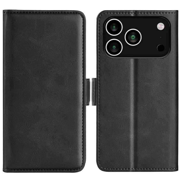 Dual-side Magnetic Buckle Horizontal Flip Leather Phone Case, For iPhone 16 Pro, For iPhone 16 Plus, For iPhone 16, For iPhone 16 Pro Max