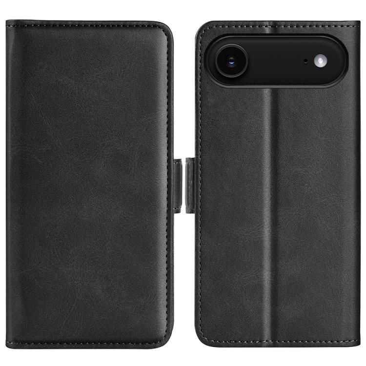 Dual-side Magnetic Buckle Horizontal Flip Leather Phone Case, For iPhone 16 Pro, For iPhone 16 Plus, For iPhone 16, For iPhone 16 Pro Max