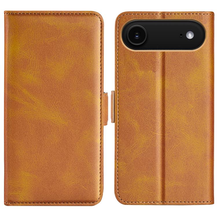 Dual-side Magnetic Buckle Horizontal Flip Leather Phone Case, For iPhone 16 Pro, For iPhone 16 Plus, For iPhone 16, For iPhone 16 Pro Max
