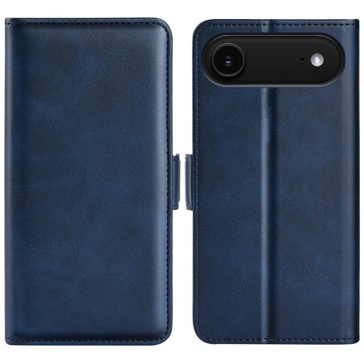 Dual-side Magnetic Buckle Horizontal Flip Leather Phone Case, For iPhone 16e, For iPhone 15 Pro Max, For iPhone 15 Pro, For iPhone 15 Plus
